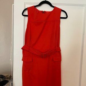 Merona belted work dress